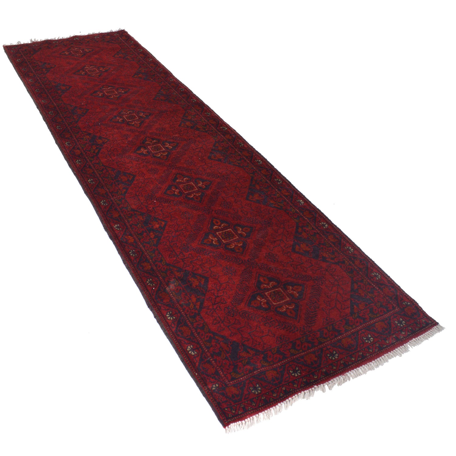 Khal Mohammadi Rug Handmade Red 10' Runner