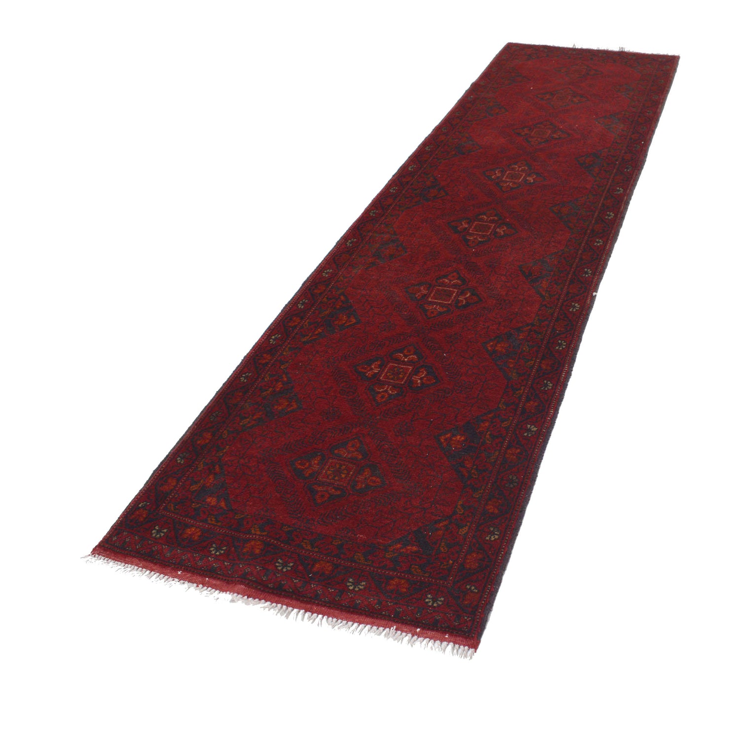 Khal Mohammadi Rug Handmade Red 10' Runner