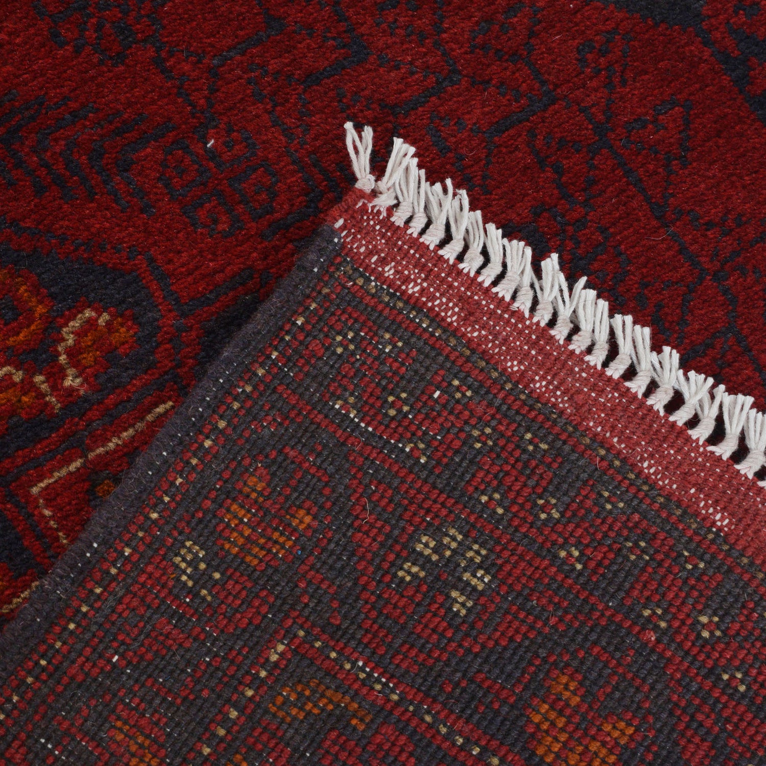 Khal Mohammadi Rug Handmade Red 10' Runner
