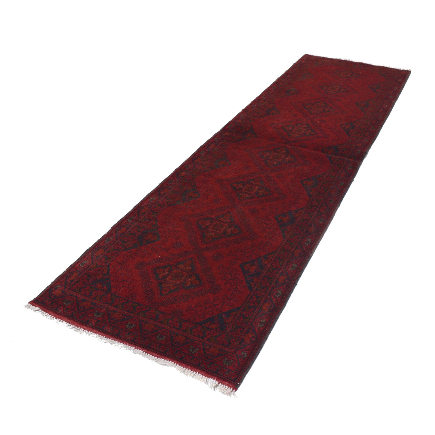 Khal Mohammadi Rug Handmade Red 10' Runner