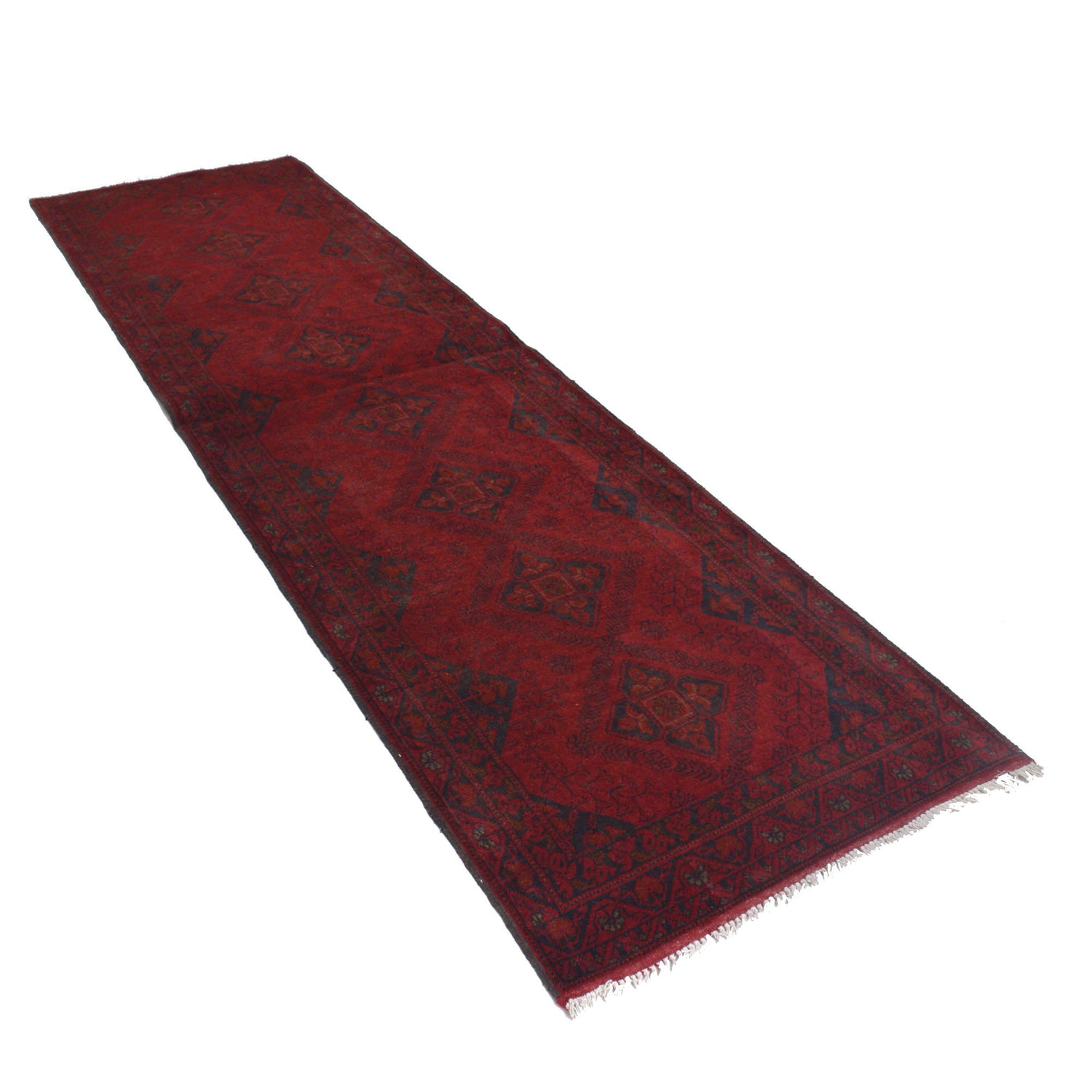 Khal Mohammadi Rug Handmade Red 10' Runner