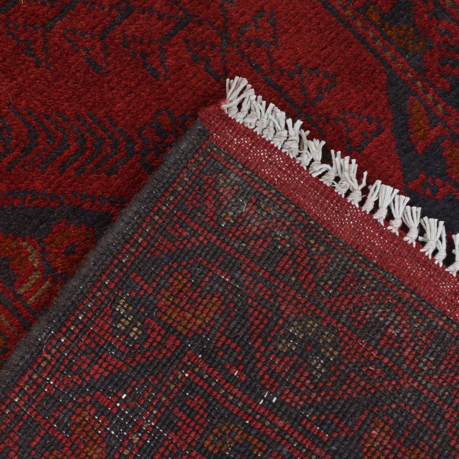 Khal Mohammadi Rug Handmade Red 10' Runner