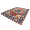 Heriz Area Rug Handmade Multi Medallion 9x12 ft