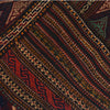 Laghari Kilim Area Rug Handmade Multi Geometric 5x8 ft