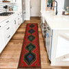 Baluchi Runner Rug Handmade Red 10' Runner