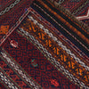 Laghari Kilim Area Rug Handmade Multi Geometric 4x6 ft