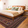 Laghari Kilim Area Rug Handmade Multi Geometric 5x8 ft