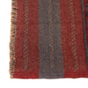 Mashwani Runner Handmade Deep Red Geometric 8' Runner
