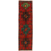 Baluchi Runner Rug Handmade Red 10' Runner