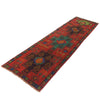 Baluchi Runner Rug Handmade Red 10' Runner