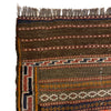Laghari Kilim Area Rug Handmade Multi Geometric 4x7 ft