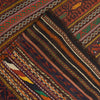 Laghari Kilim Area Rug Handmade Multi Geometric 5x8 ft