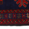 Baluchi Rug Handmade Navy Blue Floral 4x7 ft
