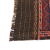 Laghari Kilim Area Rug Handmade Multi Geometric 4x7 ft