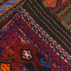 Laghari Kilim Area Rug Handmade Multi Geometric 4x7 ft