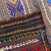 Laghari Kilim Area Rug Handmade Multi Geometric 3x5 ft