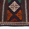 Laghari Kilim Area Rug Handmade Multi Geometric 4x7 ft