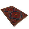 Baluchi Rug Handmade Multi Floral 4x7 ft