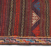 Laghari Kilim Area Rug Handmade Multi Geometric 4x7 ft