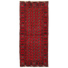 Bokhara Rug Handmade Vibrant Red Medallion 6' Runner