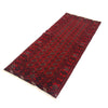 Bokhara Rug Handmade Vibrant Red Medallion 6' Runner