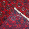 Bokhara Rug Handmade Vibrant Red Medallion 6' Runner