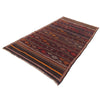 Laghari Kilim Area Rug Handmade Multi Geometric 5x8 ft