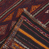 Laghari Kilim Area Rug Handmade Multi Geometric 5x8 ft