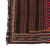 Laghari Kilim Area Rug Handmade Multi Geometric 4x7 ft