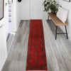 Khal Mohammadi Rug Handmade Red 10' Runner