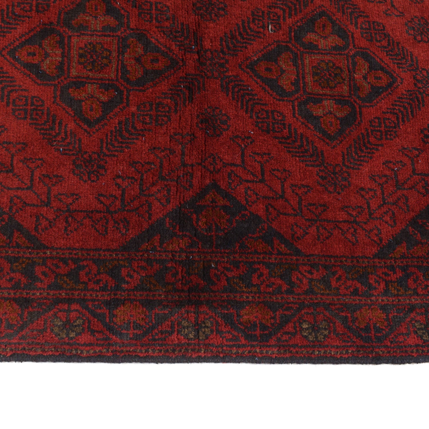 Khal Mohammadi Rug Handmade Red 10' Runner