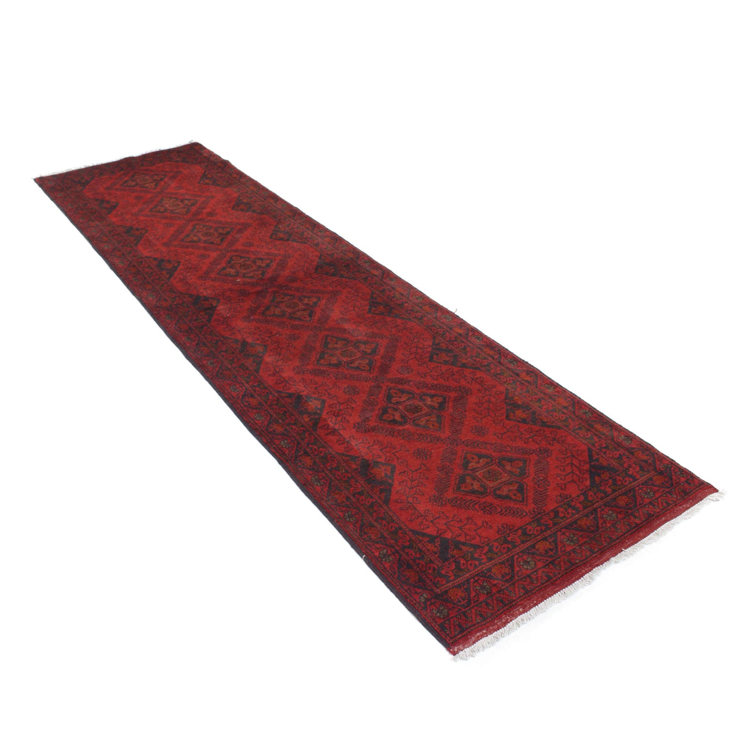 Khal Mohammadi Rug Handmade Red 10' Runner