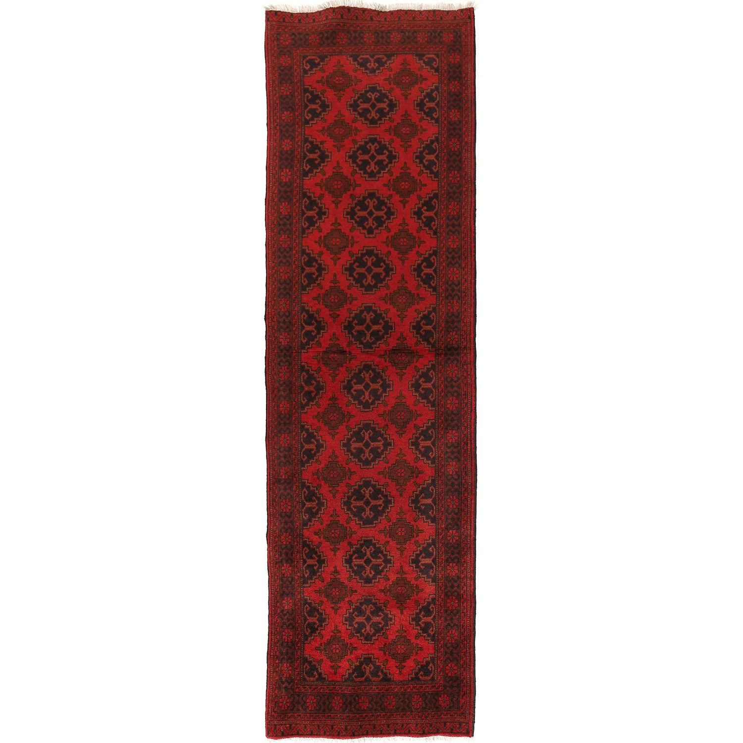 Khal Mohammadi Rug Handmade Red 10' Runner