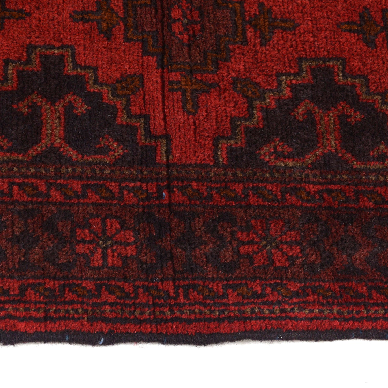 Khal Mohammadi Rug Handmade Red 10' Runner