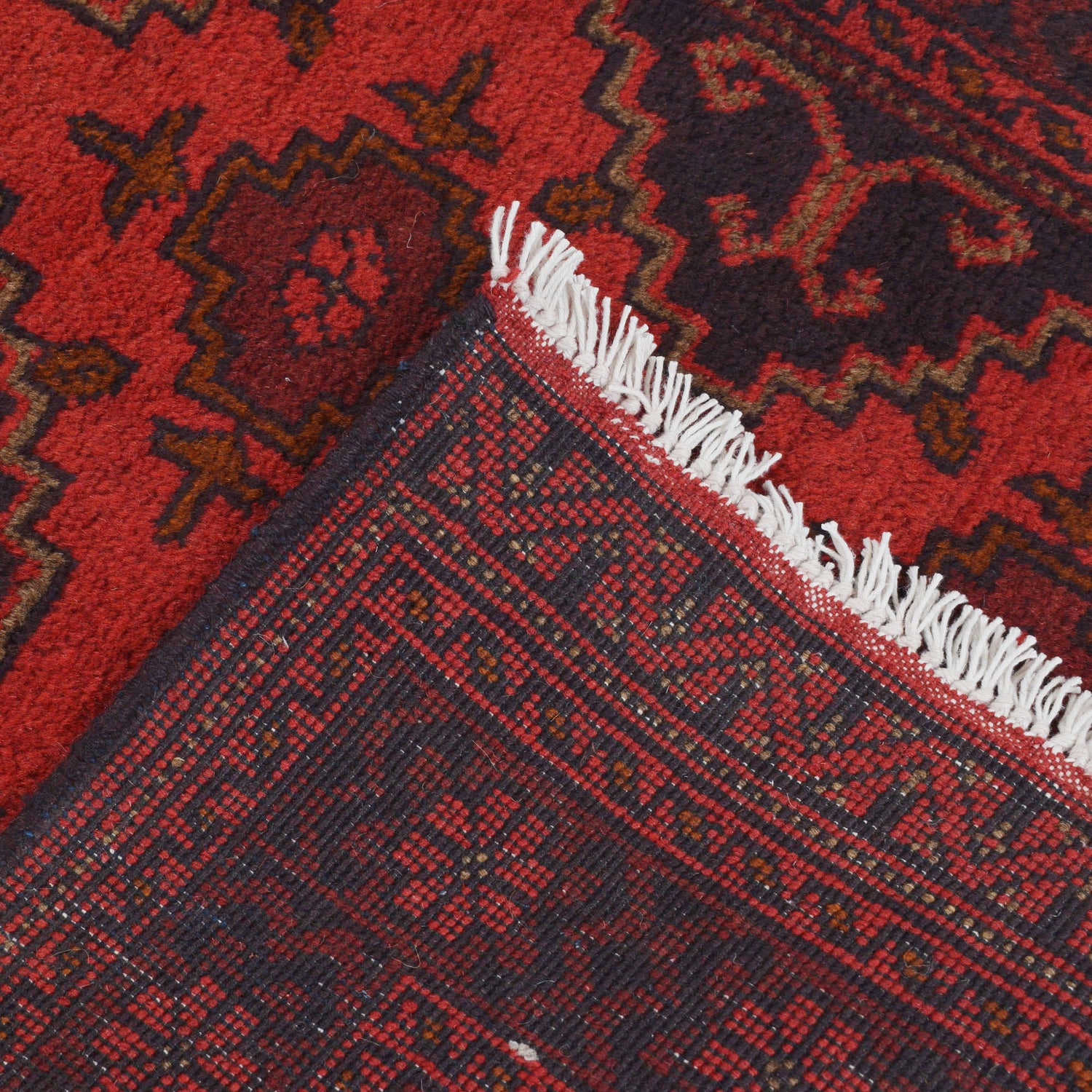 Khal Mohammadi Rug Handmade Red 10' Runner