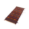 Table Sheet Area Rug Runner Handmade Brown Curvilinear 5'