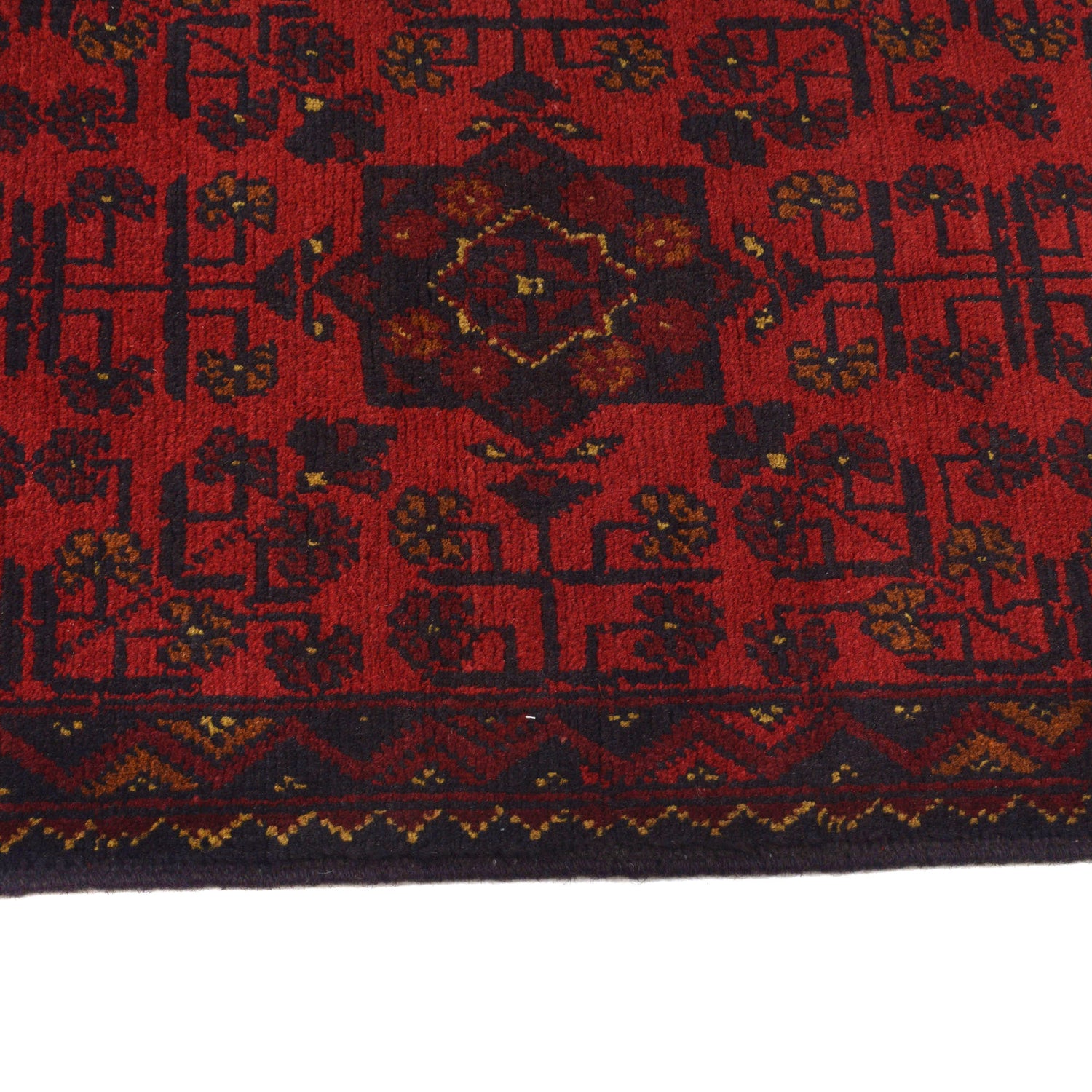 Khal Mohammadi Rug Handmade Red 5' Runner
