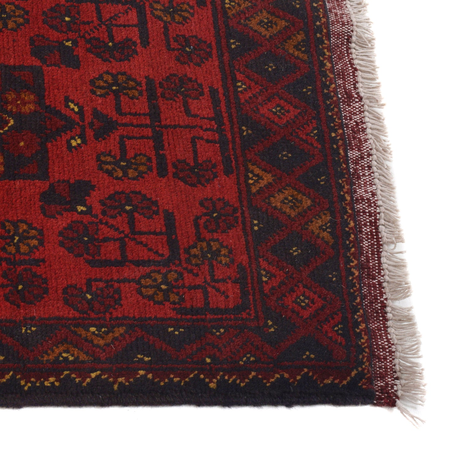 Khal Mohammadi Rug Handmade Red 5' Runner