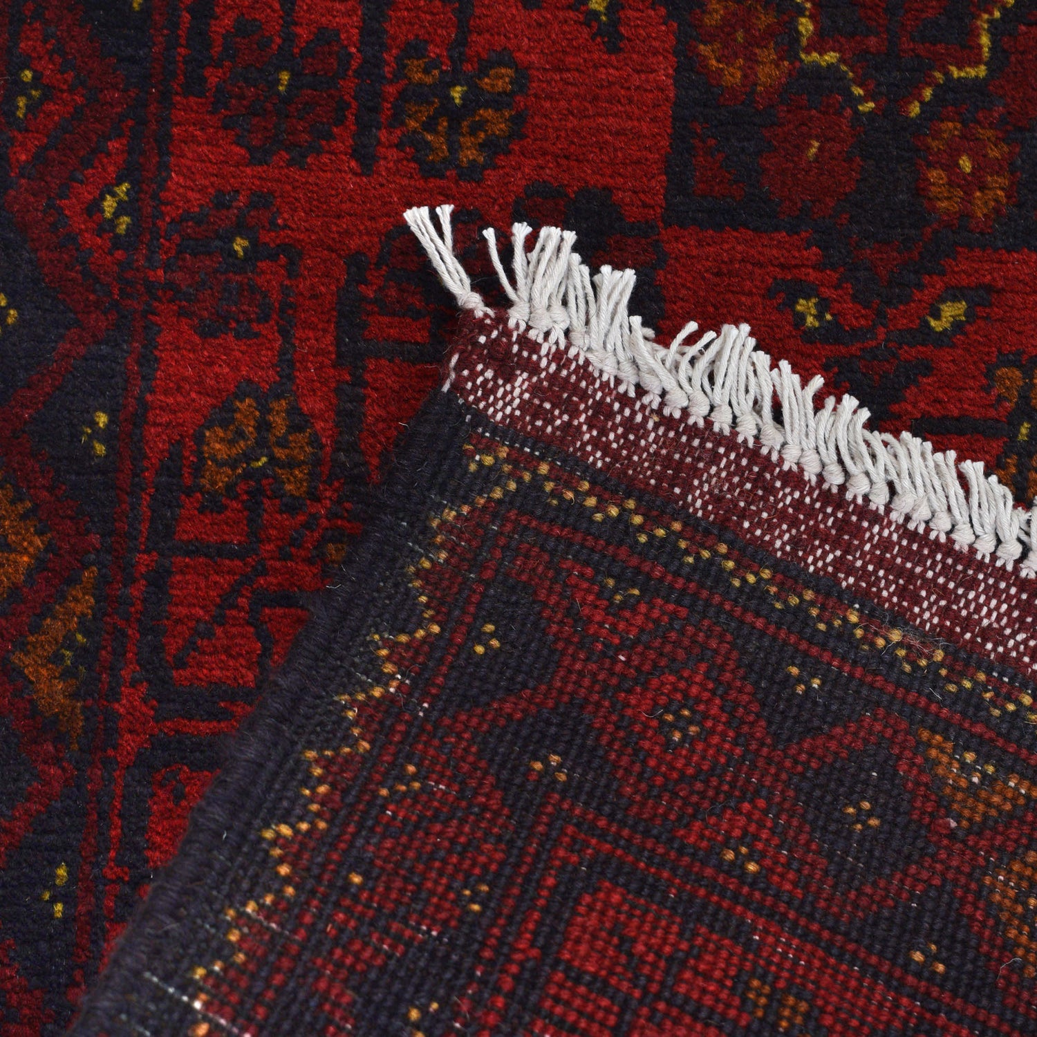 Khal Mohammadi Rug Handmade Red 5' Runner