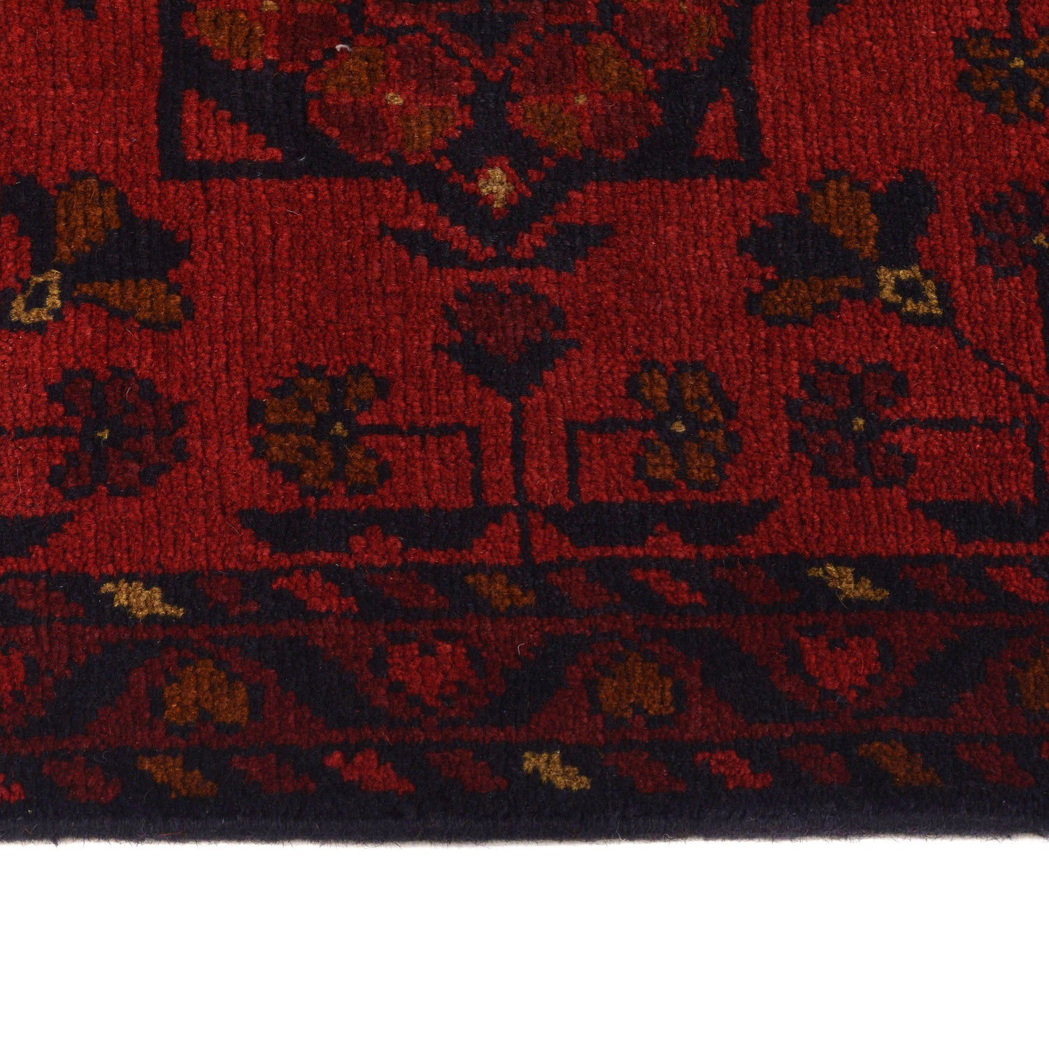 Khal Mohammadi Rug Handmade Red 5' Runner