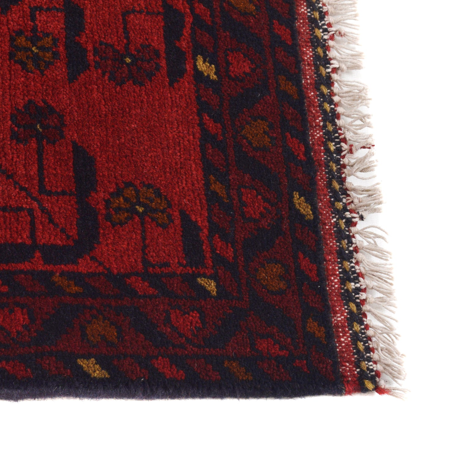 Khal Mohammadi Rug Handmade Red 5' Runner
