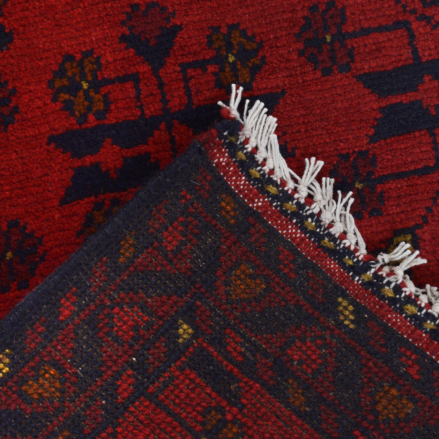 Khal Mohammadi Rug Handmade Red 5' Runner