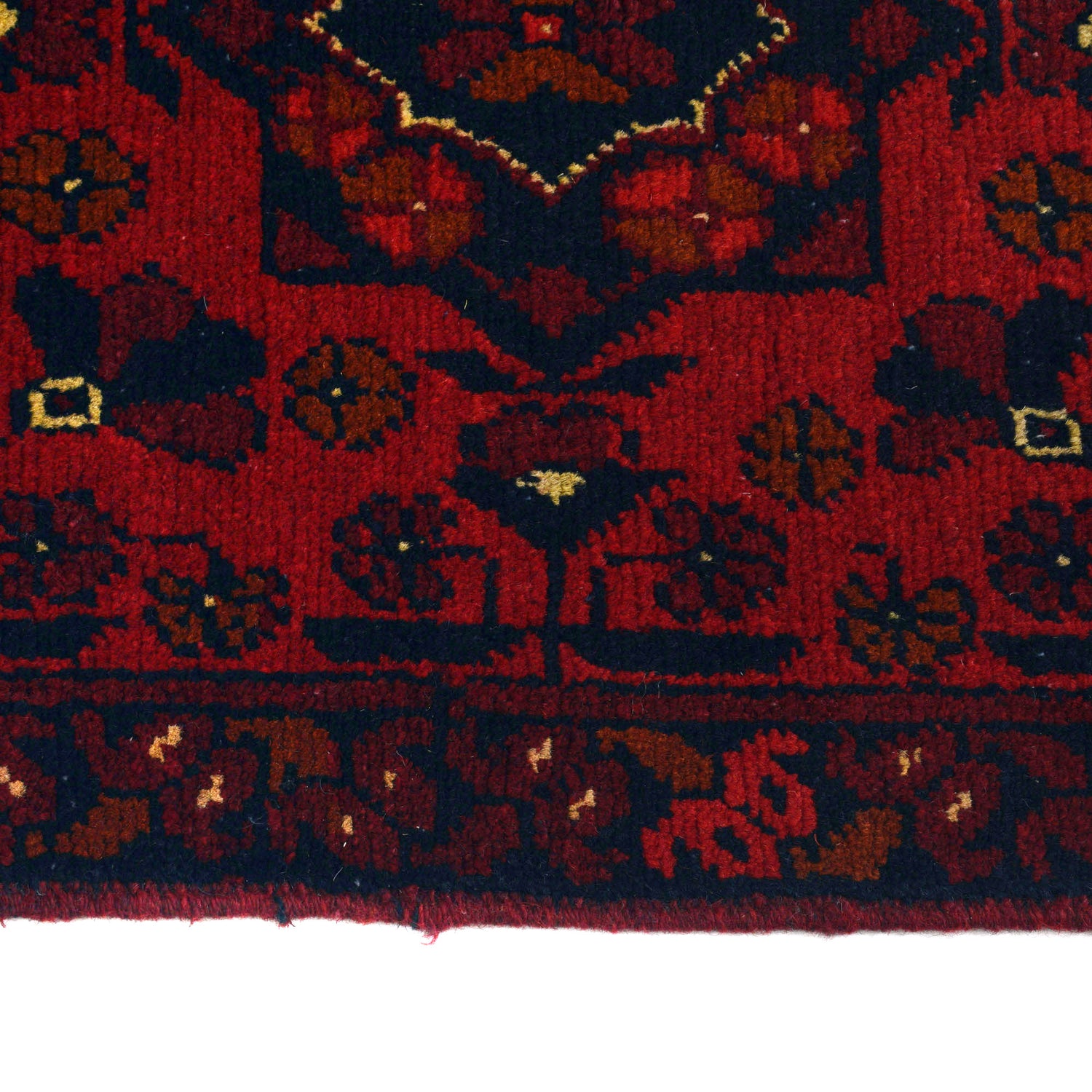 Khal Mohammadi Rug Handmade Red 5' Runner