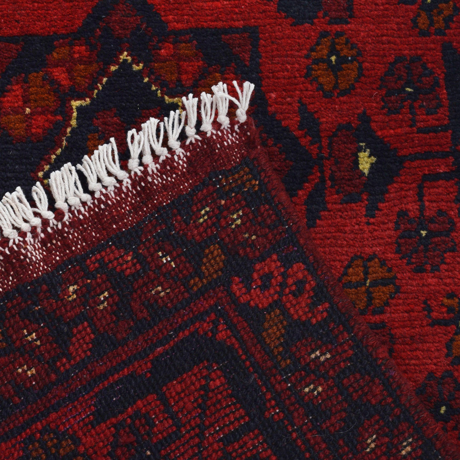 Khal Mohammadi Rug Handmade Red 5' Runner