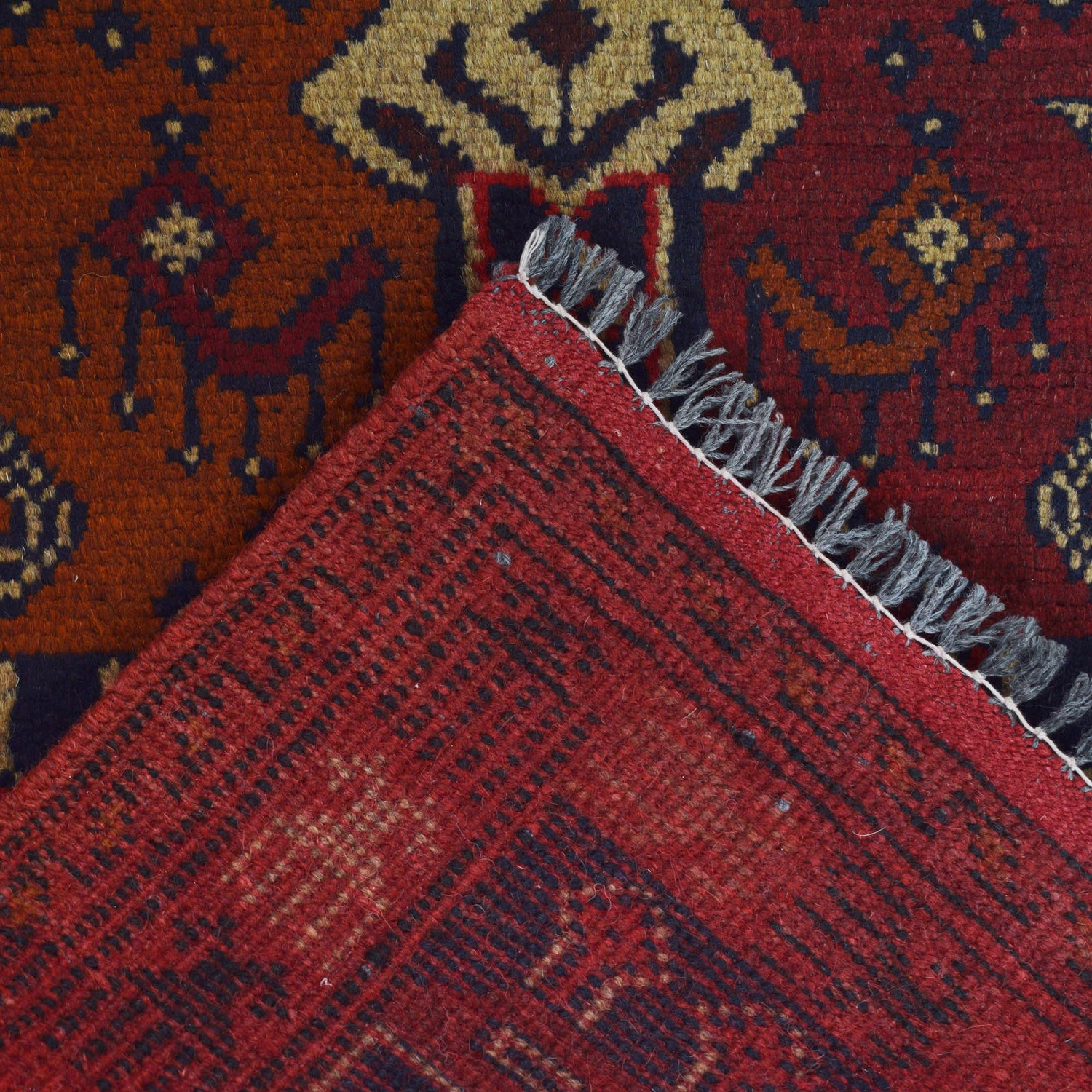Khal Mohammadi Rug Handmade Red 5' Runner