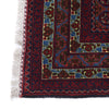 Khoja Roshnai Area Rug Handmade Navy Blue Floral 3x5 ft