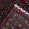 Khoja Roshnai Area Rug Handmade Navy Blue Floral 3x5 ft