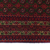 Khoja Roshnai Area Rug Handmade Dark Green Floral 3x5 ft