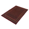 Khoja Roshnai Area Rug Handmade Dark Green Floral 3x5 ft