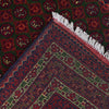 Khoja Roshnai Area Rug Handmade Dark Green Floral 3x5 ft